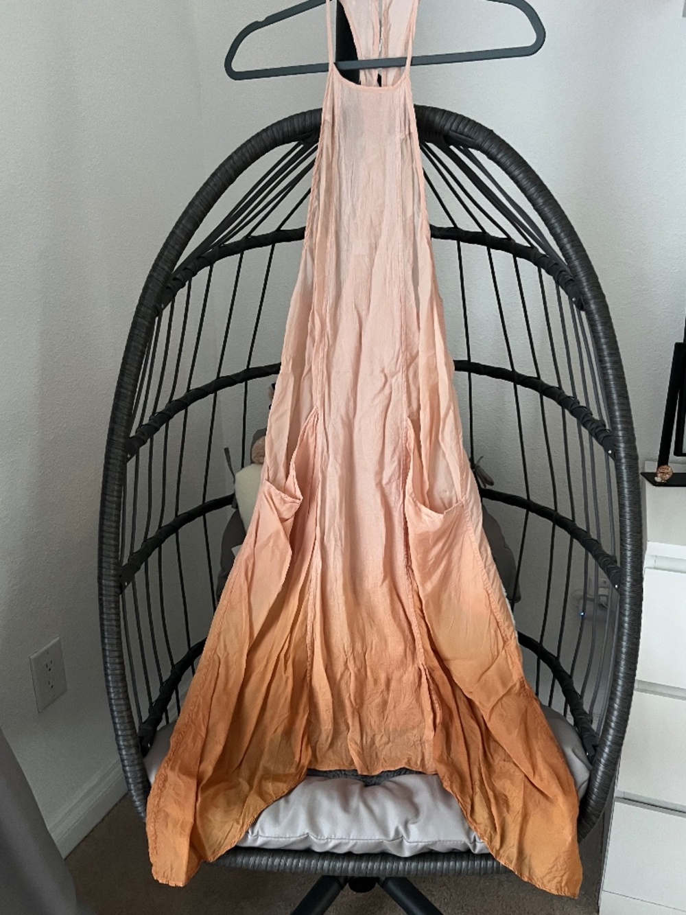 Urban Outfitters Out From Under Peach Ombre Maxi Dress